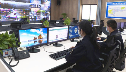 市城管局:智慧街面大屏监控系统 开启城市精细化管理